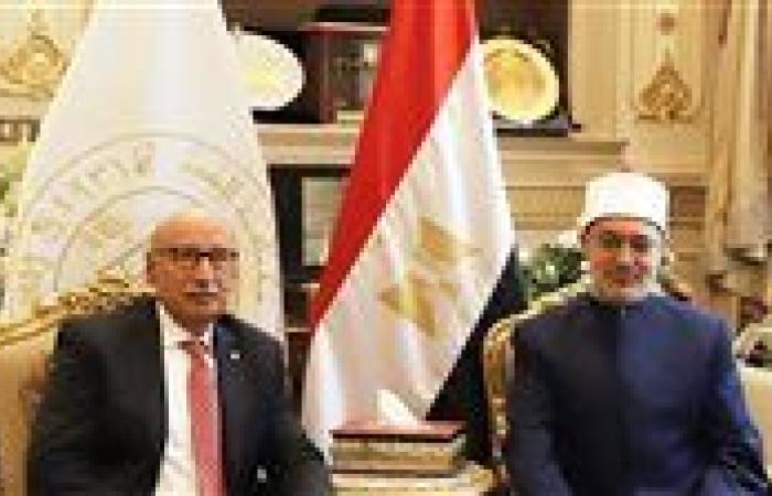 مفتي الجمهورية يهنئ رئيس محكمة النقض بتوليه مهام منصبه الجديد