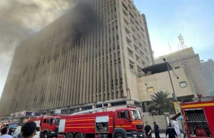المصرية للاتصالات: فصل التيار خلال الحريق سبب تأثر الخدمة.. وتعويض المتضررين