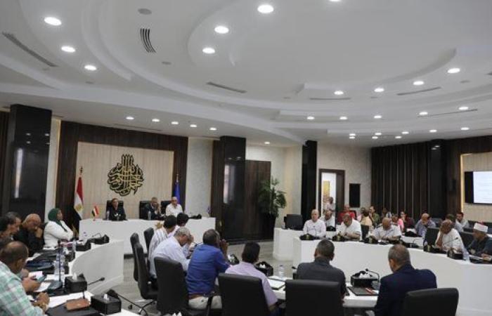 محافظ أسوان يوجه بالاستعداد الجيد لماراثون انتخابات مجلس الشيوخ