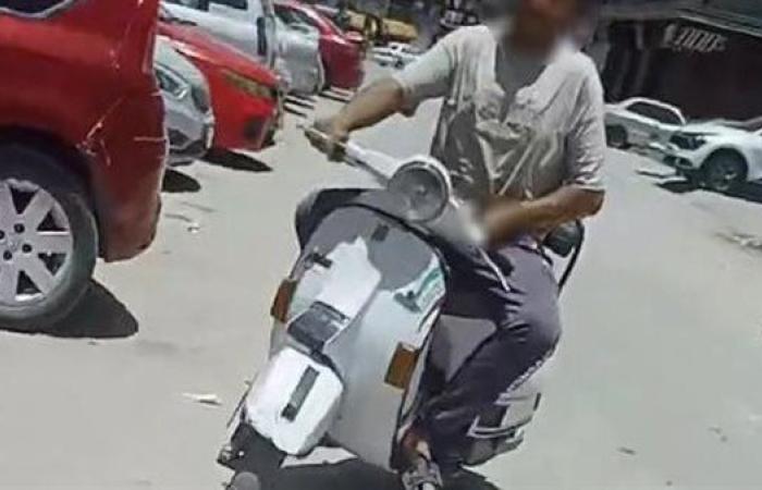 ضبط متحرش بدراجة نارية بالفيوم بعد تداول فيديو الواقعة عبر مواقع التواصل