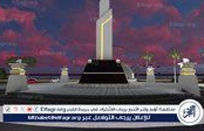 محافظ المنيا يتابع أعمال تطوير ميدان النيل