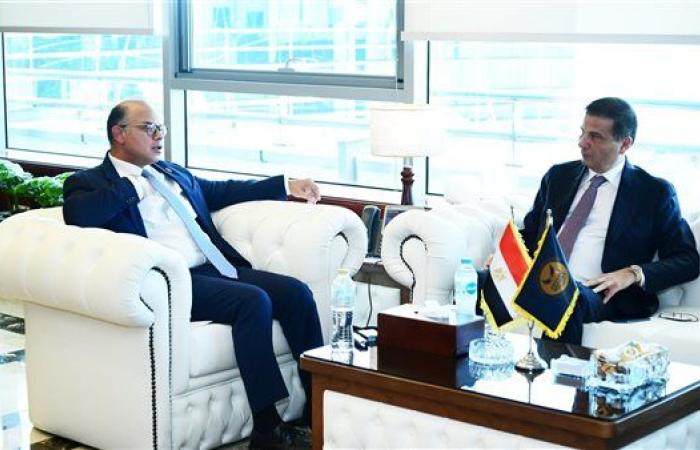 وزير الزراعة ورئيس الرقابة المالية يناقشان تسريع تنفيذ خطط عمل صندوق التكافل الزراعي