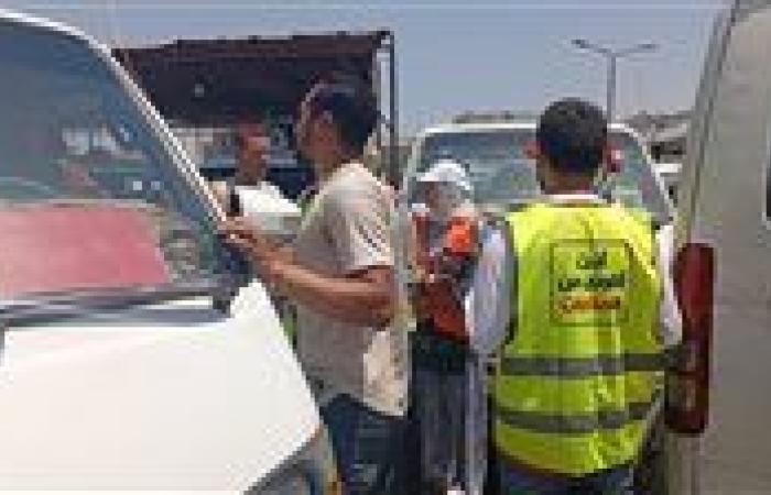حملات توعية للسائقين بمواقف الجيزة لمكافحة الإدمان