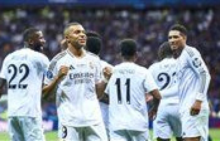 مبابي يقود تشكيل ريال مدريد الرسمي لمواجهة باريس سان جيرمان في نصف نهائي كأس العالم للأندية