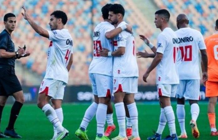 تخفيف الحمل البدني على لاعبي الزمالك قبل مواجهة أورانج الودية