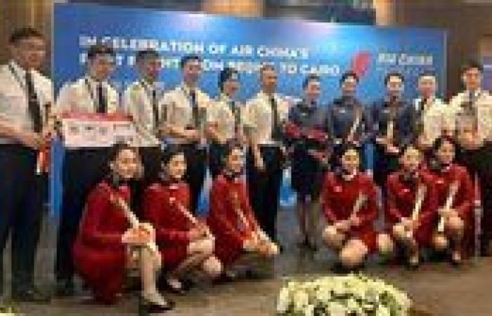 طيران Air China يدشن أولى رحلاته لمطار القاهرة الدولي