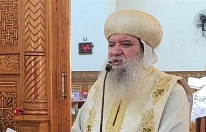 الكنيسة تحتفل بقداس ذكرى البابا كيرلس الأول بعزبة النخل
