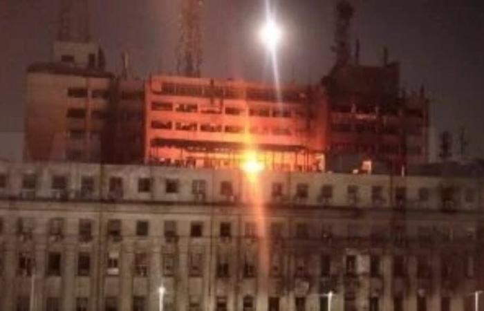 استكمال النتحقيقات في حريق سنترال رمسيس لبيان وجود شبهة جنائية من عدمه