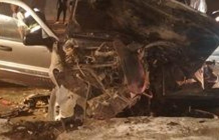مصرع شخص إثر اصطدام سيارته بالرصيف بقليوب