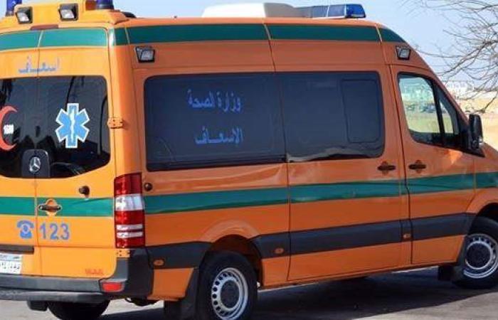 إصابة 3 أشخاص في حادث انقلاب سيارة ميكروباص بالطريق الزراعي بالقليوبية