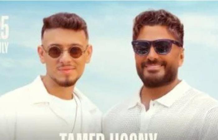 تامر حسني يحيي حفله الغنائي الثالث في مهرجان العلمين الجديدة يوم 25 يوليو