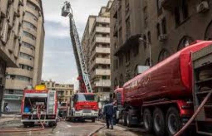 الحماية المدنية تسيطر على حريق شقة سكنية بمصر الجديدة