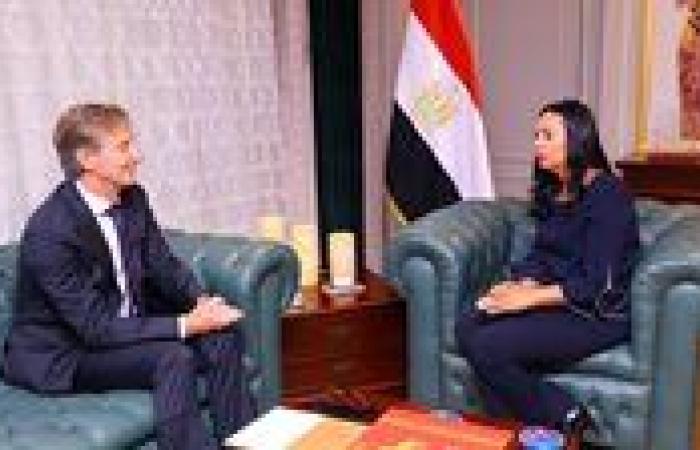 وزيرة التضامن الاجتماعي تودع الممثل المقيم لبرنامج الأمم المتحدة الإنمائي في مصر وتشيد بالشراكة المثمرة