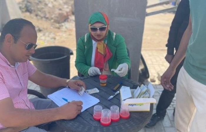 حملات مكثفة على الطريق الإقليمي بالمنوفية لمكافحة الإدمان والتعاطي