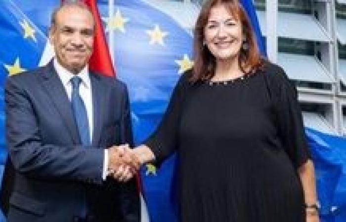 وزير الخارجية والهجرة يستهل زيارته لبروكسل بلقاء مفوضة الاتحاد الأوروبي لشئون المتوسط