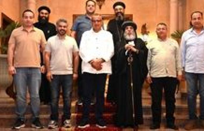 محافظ جنوب سيناء يزور كاتدرائية السمائيين بشرم الشيخ ويبحث مع الأنبا أبوللو سبل تعزيز التلاحم المجتمعي