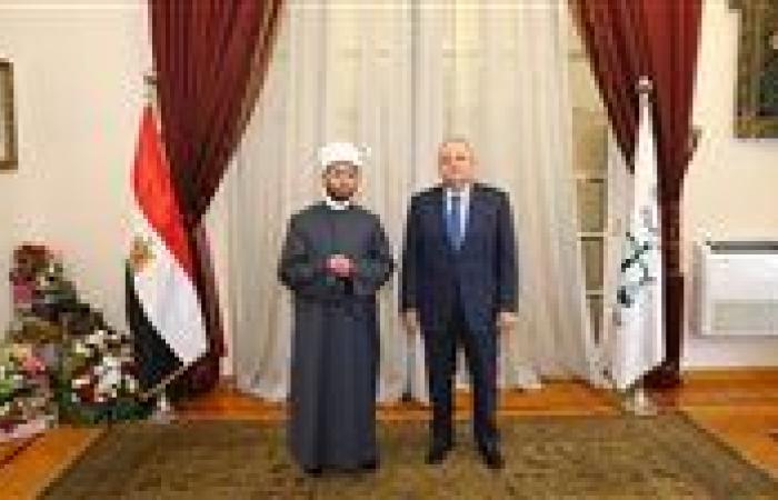 رئيس مجلس الدولة يستقبـل وزير الأوقاف لتهنئته بمنصبه الجديد