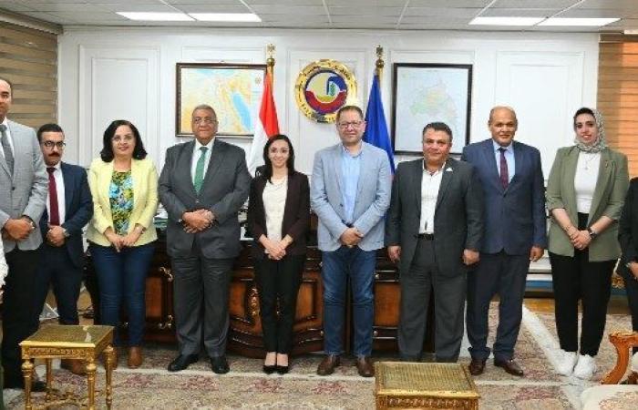 جاكلين تبحث مع وفد التنمية المحلية و"الموئل"مشروع تطوير وسط مدينة رشيد