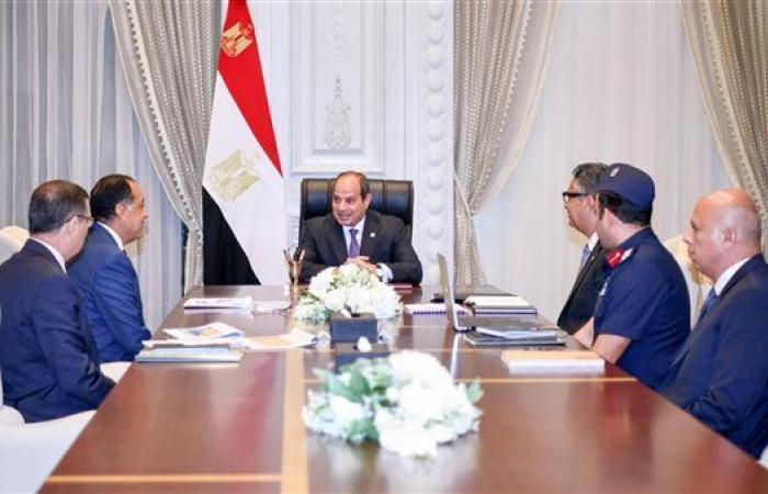 الرئيس السيسي يؤكد أهمية التنسيق الكامل بين أجهزة الدولة المعنية بشأن الأمن الغذائي