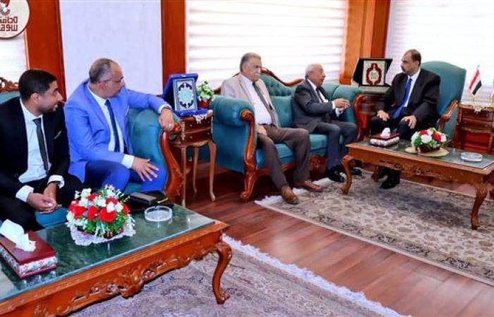 نقيب المهندسين يلتقي محافظ سوهاج لبحث أوجه التعاون