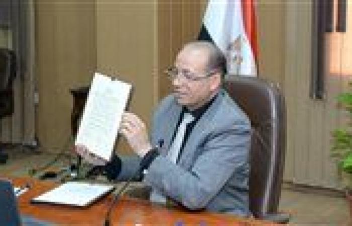 رئيس جامعة المنصورة يوقع اتفاقية تعاون مع جامعة لويفيل الأمريكية