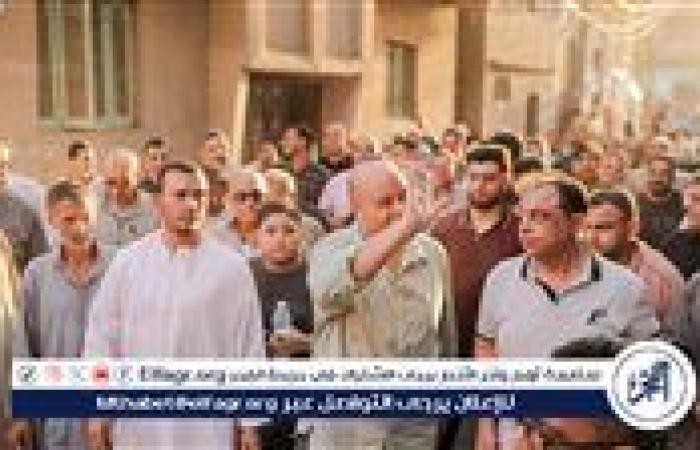 أهالي منيا القمح بالشرقية يعلنون دعمهم للمرشح محمد مصطفى لطفي وسط حشد جماهيري كبير
