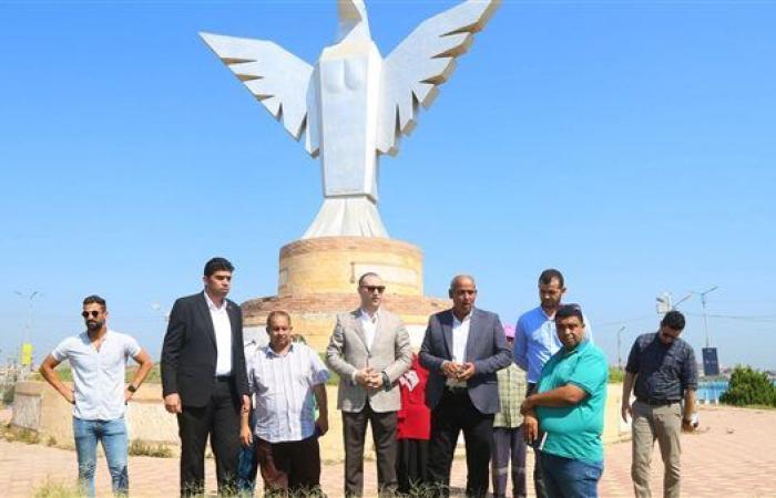 تطوير الميادين بكفر الشيخ ضمن مشروع الهوية البصرية