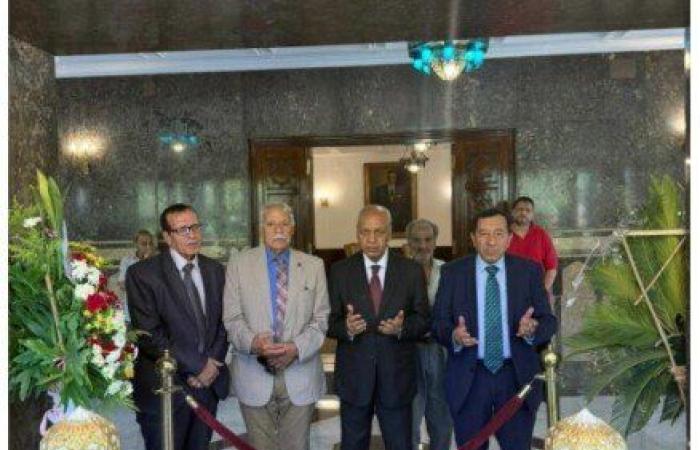 مصطفى بكري يزور ضريح عبد الناصر في ذكرى ثورة 23 يوليو المجيدة