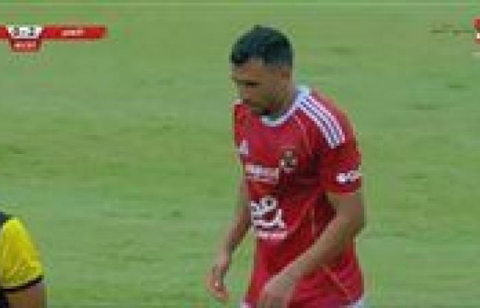 ضغط أهلاوي وثنائية لتريزيجيه تنهي الشوط الأول بتقدم الأهلي على البنزرتي التونسي (0/2)
