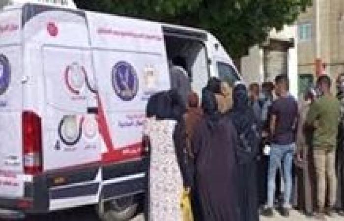 سيارات الاحوال المدنيه تستخرج 8 آلاف بطاقة رقم قومى للمواطنين في المحافظات