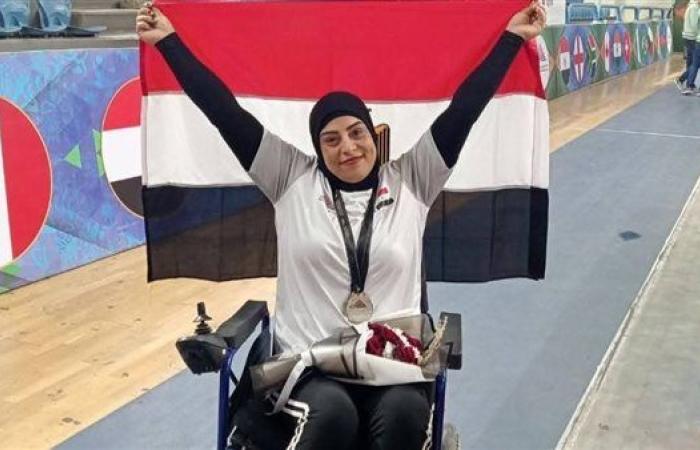 وفاة البطلة البارالمبية هدى شكرى لاعبة الريشة الطائرة